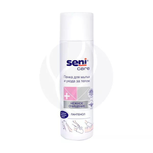 Изображение товара Seni Care пенка очищающая для тела 250 мл Изображение товара Seni Care пенка очищающая для тела 250 мл