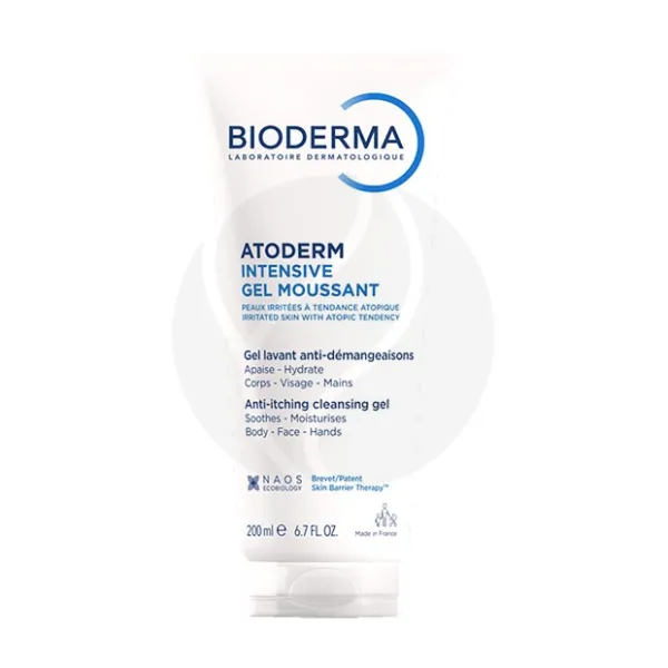 Изображение товара Очищающий гель Bioderma Atoderm Intensive 200 мл Изображение товара Очищающий гель Bioderma Atoderm Intensive 200 мл