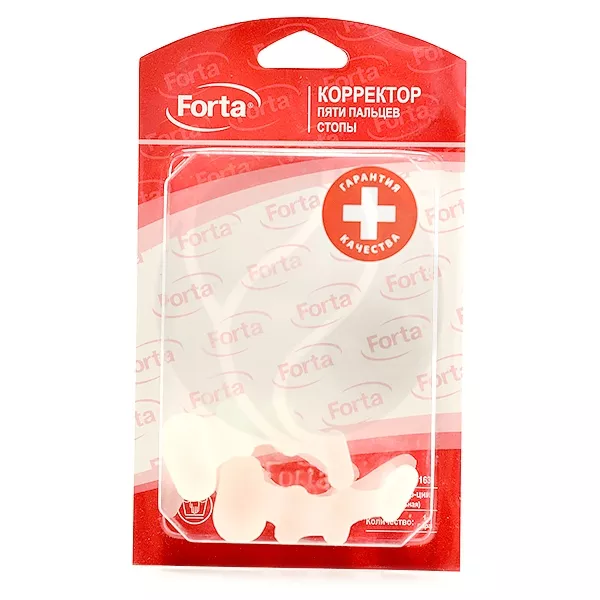 Forta приспособление ортопедическое корректор пальцев стопы Арт.163 (р2) максим., №1