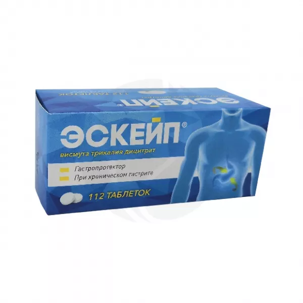 Эскейп таблетки п/о 120мг, №112