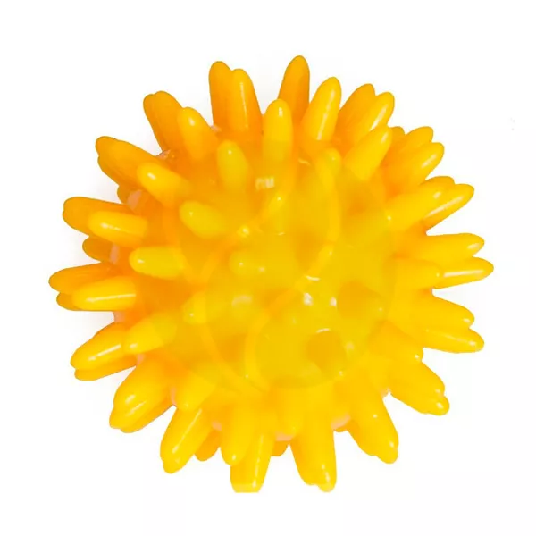 Изображение товара Мяч игольчатый М-106 Trives желтый массажер для тела и релаксации Изображение товара Мяч игольчатый М-106 Trives желтый массажер для тела и релаксации
