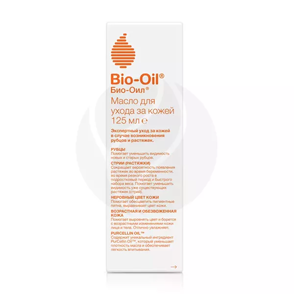 Изображение товара Bio-Oil масло для тела 125мл для рубцов растяжек и кожи Изображение товара Bio-Oil масло для тела 125мл для рубцов растяжек и кожи
