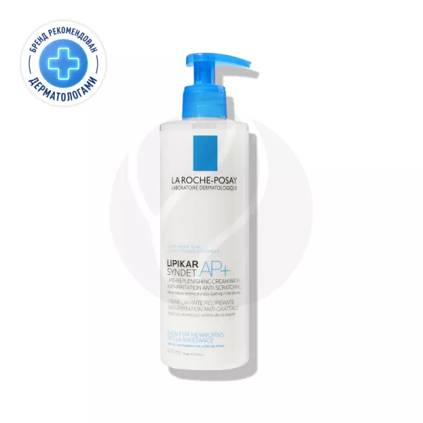 Изображение товара La Roche-Posay Lipikar Syndet AP+ липидовосстанавливающий очищающий крем гель 400 мл Изображение товара La Roche-Posay Lipikar Syndet AP+ липидовосстанавливающий очищающий крем гель 400 мл