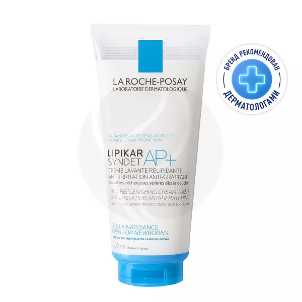 Изображение товара La Roche-Posay Lipikar Syndet AP+ Липидовосстанавливающий крем-гель 200 мл Изображение товара La Roche-Posay Lipikar Syndet AP+ Липидовосстанавливающий крем-гель 200 мл