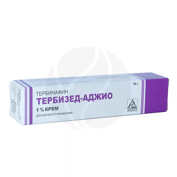 Тербизед-Аджио крем д/наружн. прим. 1%, 10г