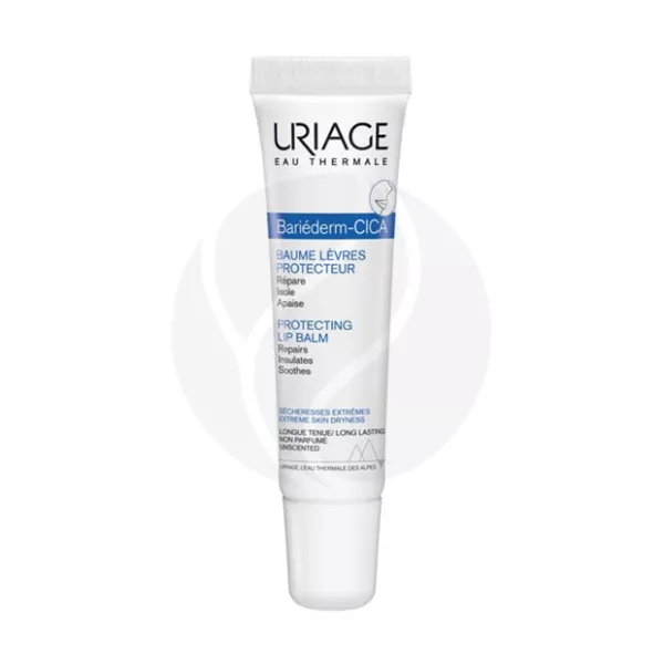 Изображение товара Uriage Bariederm-Cica Восстанавливающий бальзам для губ, 15мл Изображение товара Uriage Bariederm-Cica Восстанавливающий бальзам для губ, 15мл