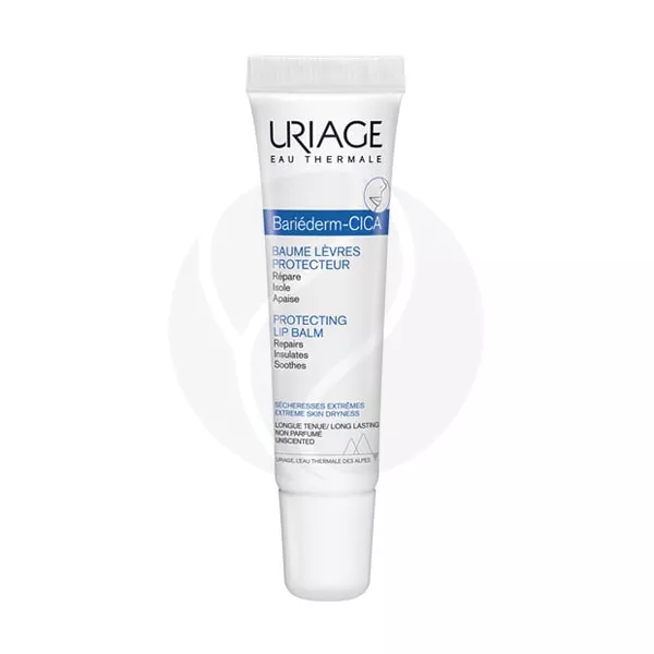 Изображение товара Uriage Bariederm-Cica Восстанавливающий бальзам для губ, 15мл