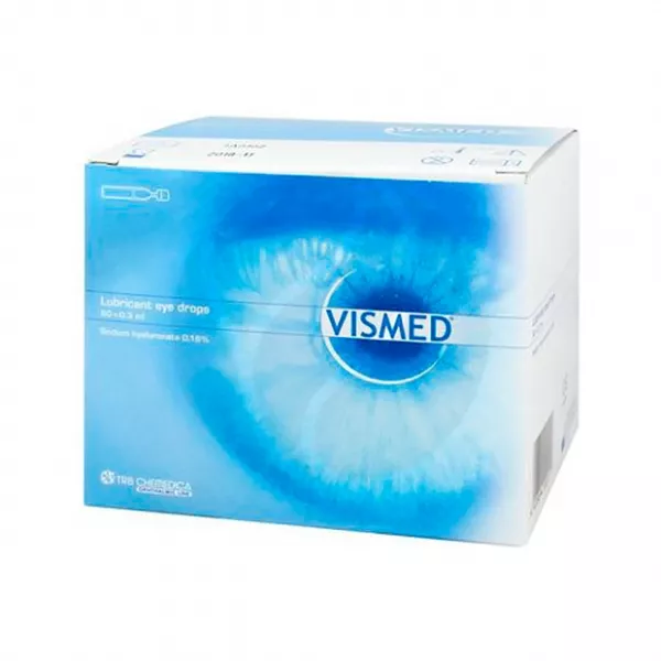 Визмед гидрогель глазной 0,18%, 0,3мл №20