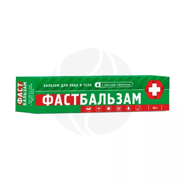 Изображение товара Фастбальзам для лица и тела с маслом облепихи 40г натуральный уход кулинарный косметический продукт