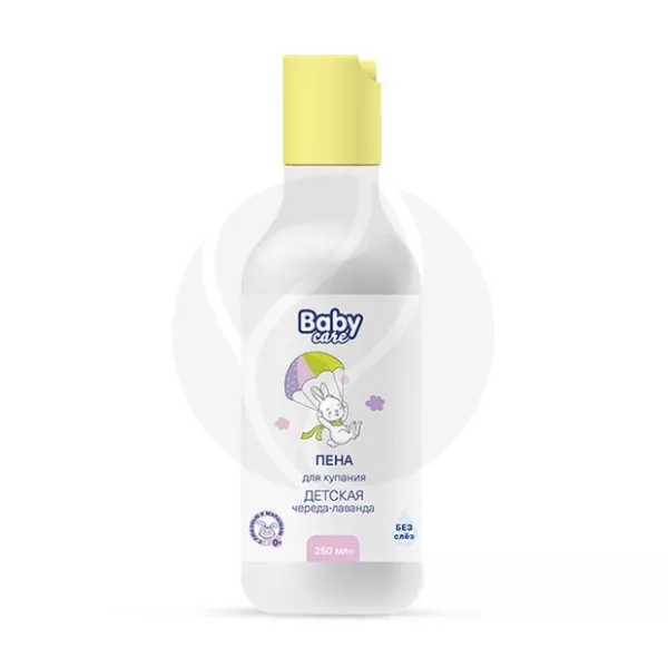 Изображение товара Baby Care пена для купания с чередой и лавандой (0+), 250мл Изображение товара Baby Care пена для купания с чередой и лавандой (0+), 250мл