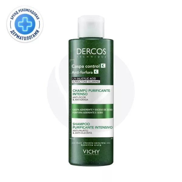 Vichy Dercos шампунь против перхоти, 250мл