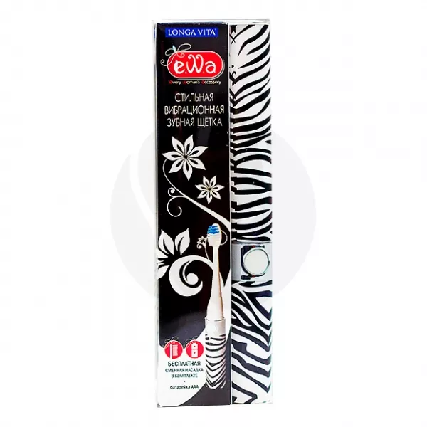 Изображение товара Longa Vita EWA Zebra Вибрационная зубная щетка