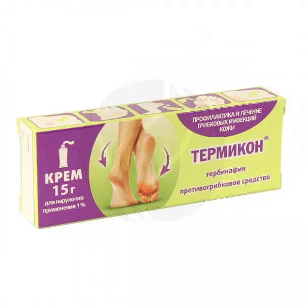 Изображение товара Термикон крем 1% для наружного применения, 15 г, Россия