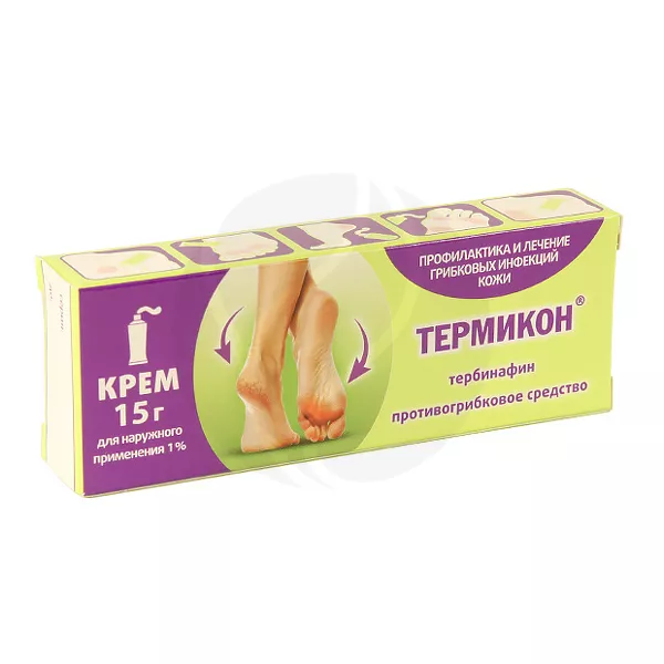 Изображение товара Термикон крем д/наружн. прим. 1%, 15г Изображение товара Термикон крем д/наружн. прим. 1%, 15г