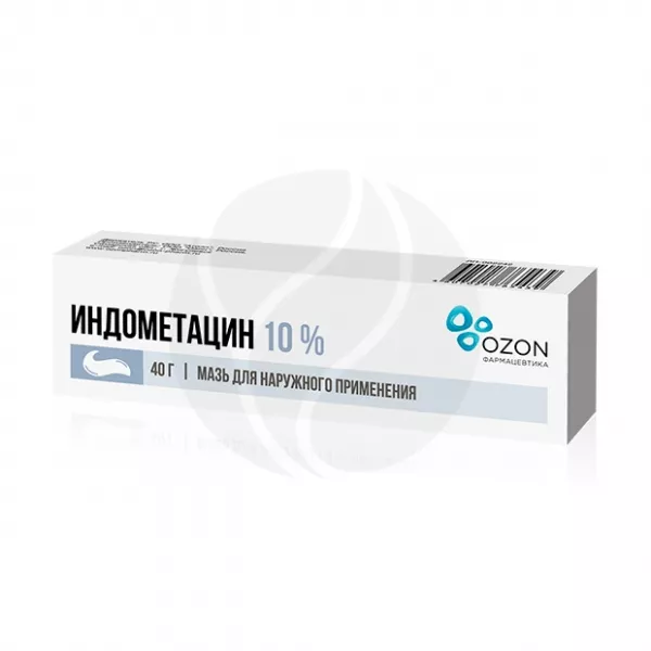 Индометацин Озон мазь д/наружн. прим. 10%, 40г
