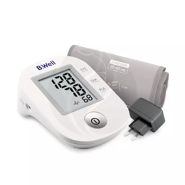 Изображение товара B.Well PRO-33 тонометр автоматический с адаптером, манжета 22-42см Изображение товара B.Well PRO-33 тонометр автоматический с адаптером, манжета 22-42см