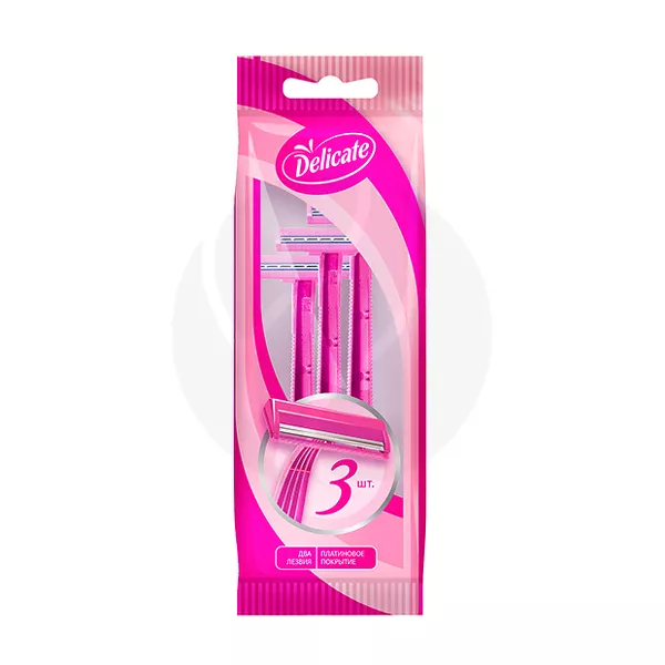 Изображение товара Delicate Care Rapira Berry одноразовые женские бритвенные станки №3