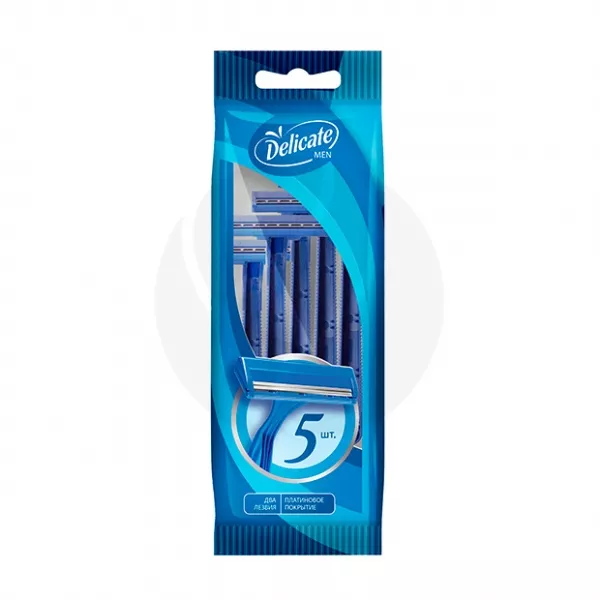 Изображение товара Delicate Care Rapira Sprint одноразовые мужские бритвенные станки, №5