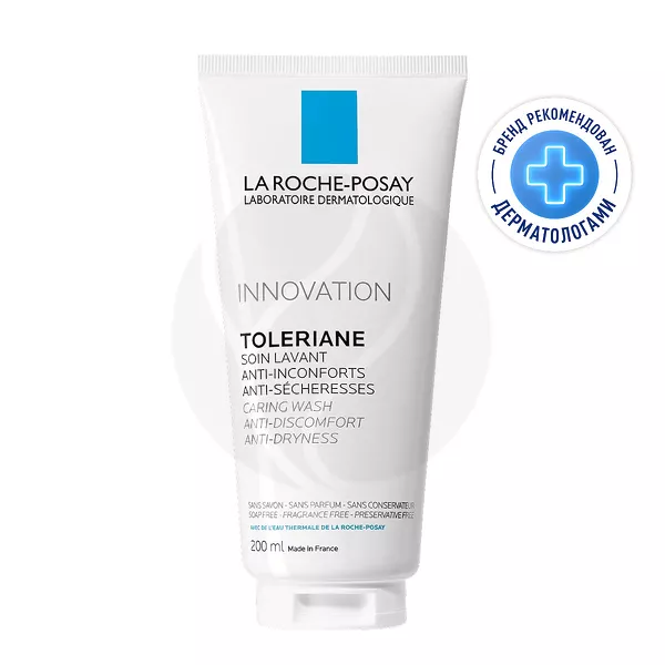 Изображение товара La Roche-Posay Toleriane Caring Wash Очищающий крем-гель для умывания лица, 200мл
