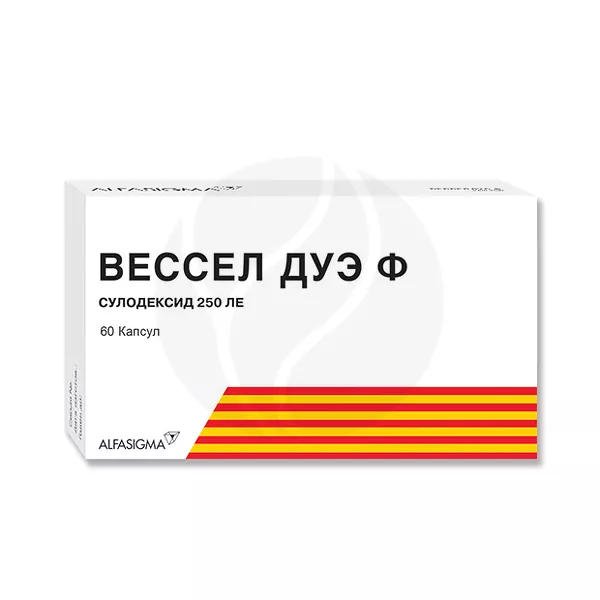 Изображение товара Вессел Дуэ Ф капсулы 250ЛЕ, №60 Изображение товара Вессел Дуэ Ф капсулы 250ЛЕ, №60