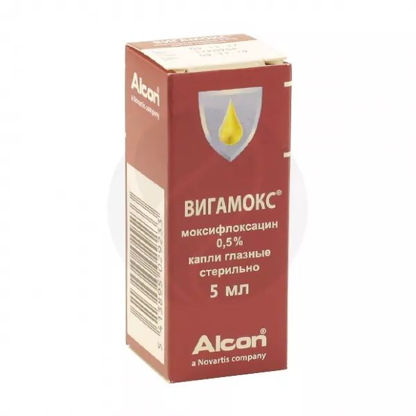 Изображение товара Вигамокс капли глазные 0,5% - эффективное лечение инфекций