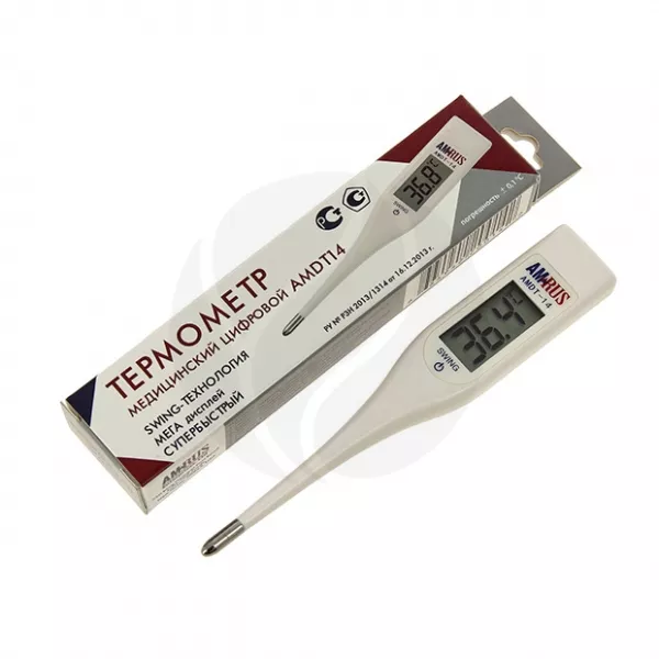 Изображение товара Цифровой термометр Amrus AMDT-14 Swing для точных измерений