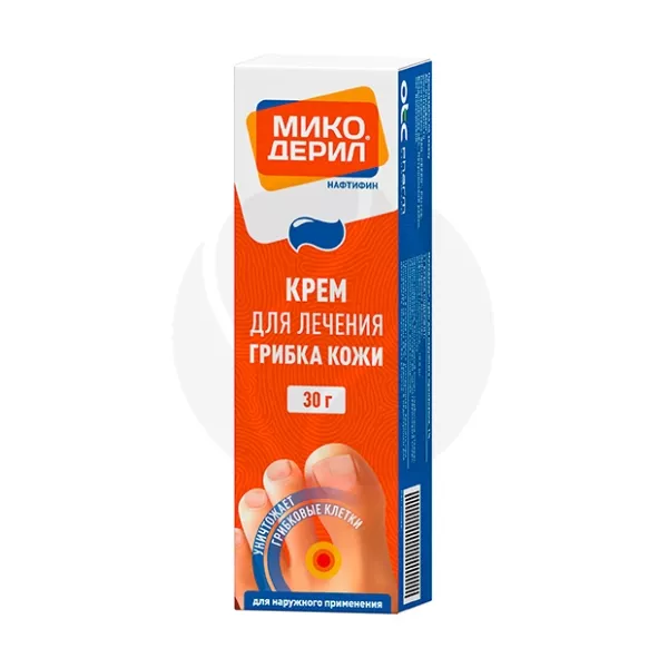 Микодерил крем д/наружн. прим. 1%, 30г