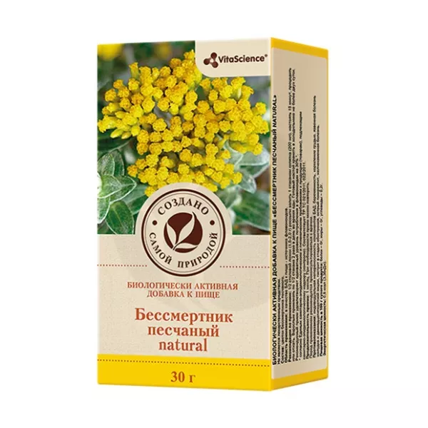 Vitascience Бессмертник песчаный цветки, 30г