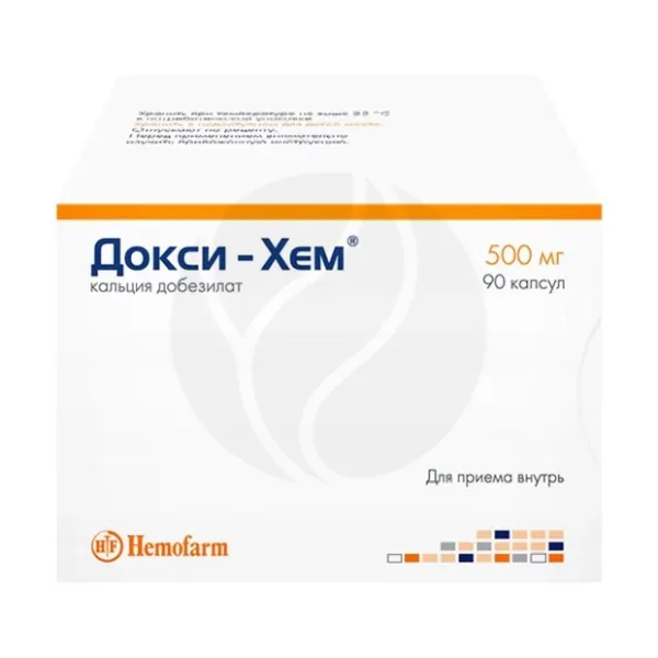 Докси-Хем капсулы 500мг, №90
