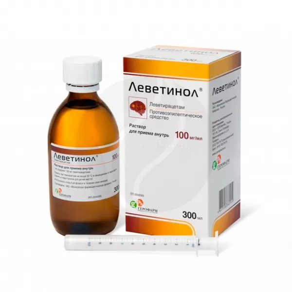 Изображение товара Леветинол 100мг/мл раствор для внутри