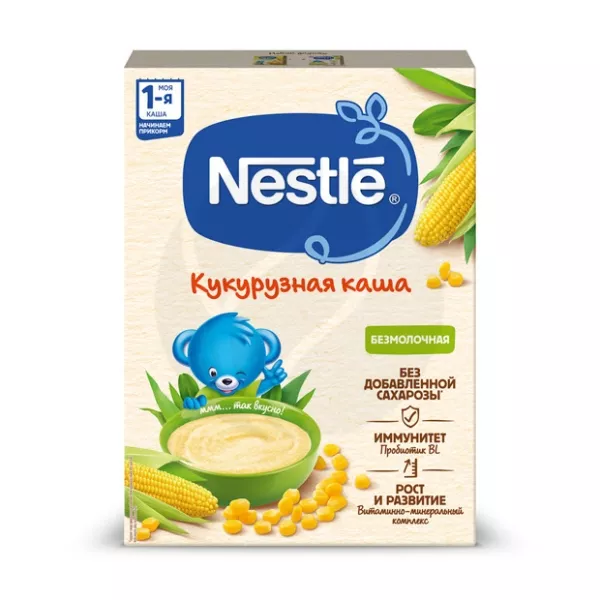 Nestle Безмолочная кукурузная каша (5+ мес), 200г