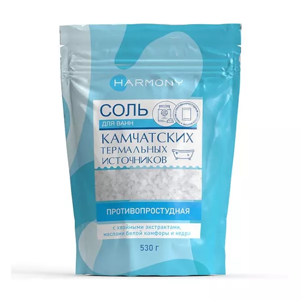 Изображение товара Harmony соль для ванн Камчатские термальные источники 530 г противопростудная оздоравливающая Изображение товара Harmony соль для ванн Камчатские термальные источники 530 г противопростудная оздоравливающая