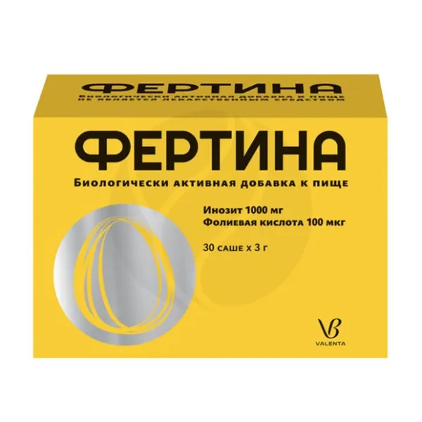 Изображение товара Фертина порошок для приема внутрь No30 - полезное витаминное средство из Финляндии