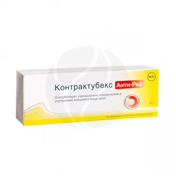 Контрактубекс Анти-Ред гель д/наружн. прим., 20г
