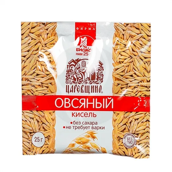 Биокор Царевщино овсяный кисель без сахара, 25г