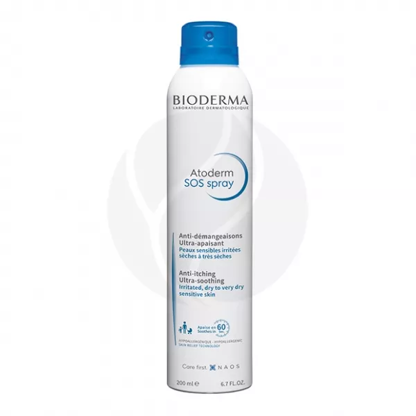 Изображение товара Bioderma Atoderm SOS Спрей против зуда 200мл для атопического дерматита