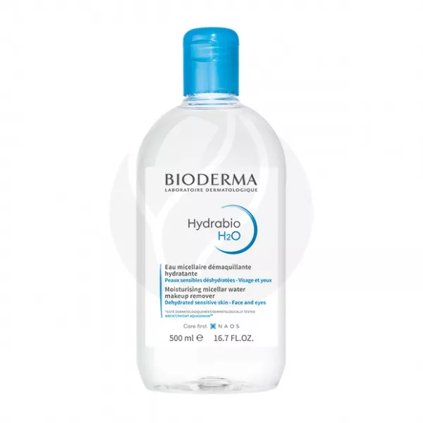 Изображение товара Мицеллярная вода Bioderma Hydrabio H2O 500 мл для чувствительной и обезвоженной кожи