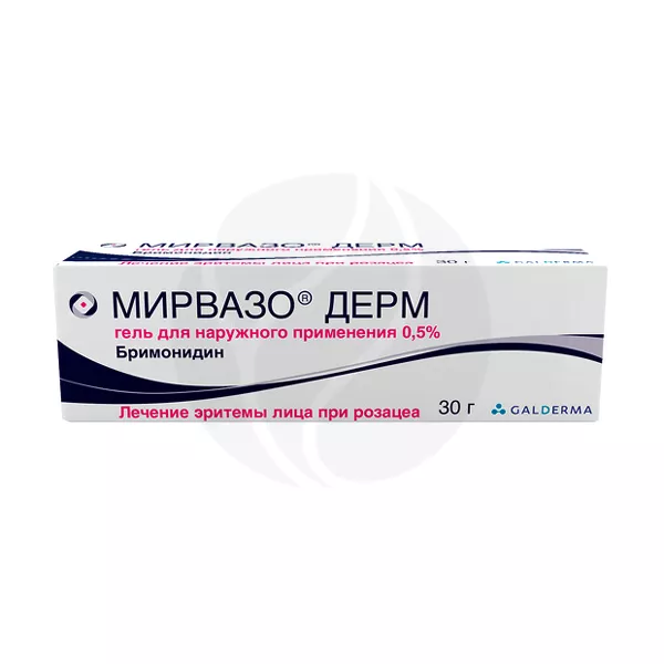 Изображение товара Мирвазо Дерм гель д/наружн. прим. 0,5%, 30г Изображение товара Мирвазо Дерм гель д/наружн. прим. 0,5%, 30г