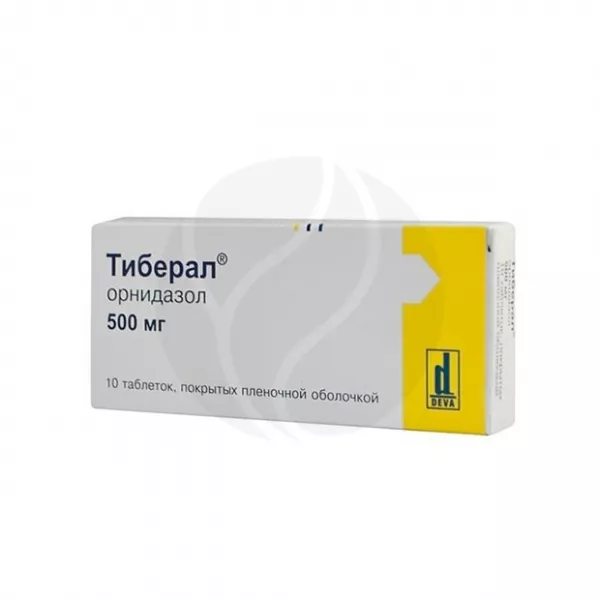 Изображение товара Тиберал таблетки покрытые пленочной оболочкой 500 мг, 10 штук