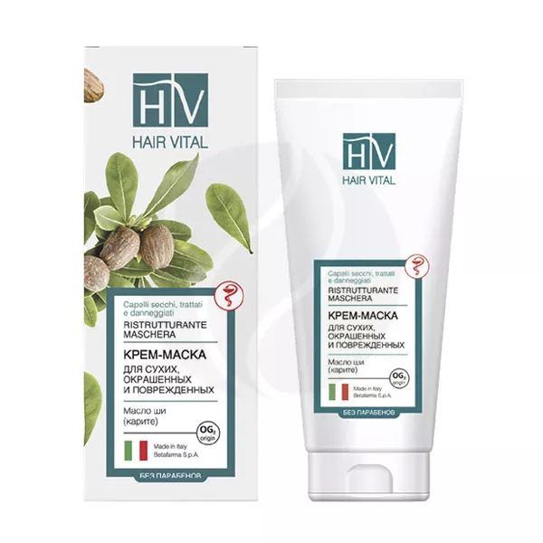 Изображение товара Крем-маска Hair Vital для сухих и окрашенных волос 150мл Изображение товара Крем-маска Hair Vital для сухих и окрашенных волос 150мл