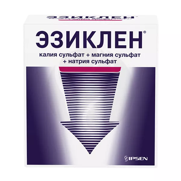 Изображение товара Эзиклен концентрат для приготовления раствора для очистки кишечника 176мл Изображение товара Эзиклен концентрат для приготовления раствора для очистки кишечника 176мл