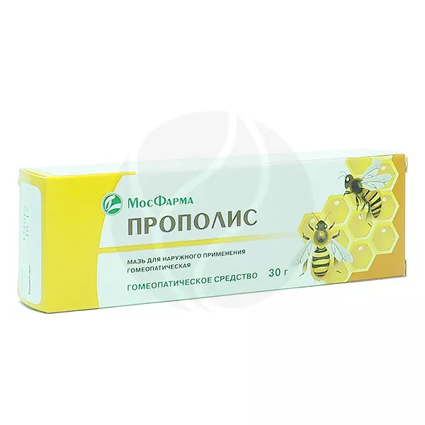 Изображение товара Прополис мазь 30г для наружного применения натуральное средство Россия Изображение товара Прополис мазь 30г для наружного применения натуральное средство Россия