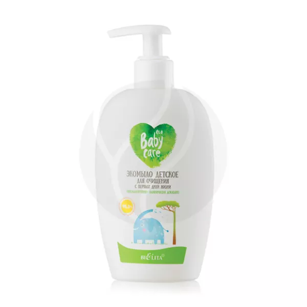 Изображение товара Bielita Baby care Экомыло детское для очищения (0+), 260мл Изображение товара Bielita Baby care Экомыло детское для очищения (0+), 260мл