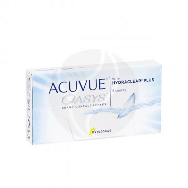 Изображение товара Acuvue Oasys контактные линзы R8,4 -2,75 D, 6 шт мощные двухнедельные линзы