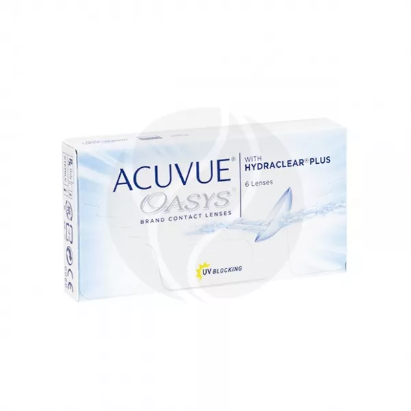 Acuvue Oasys линзы контактные R8,4 (-1,00 D), 6шт