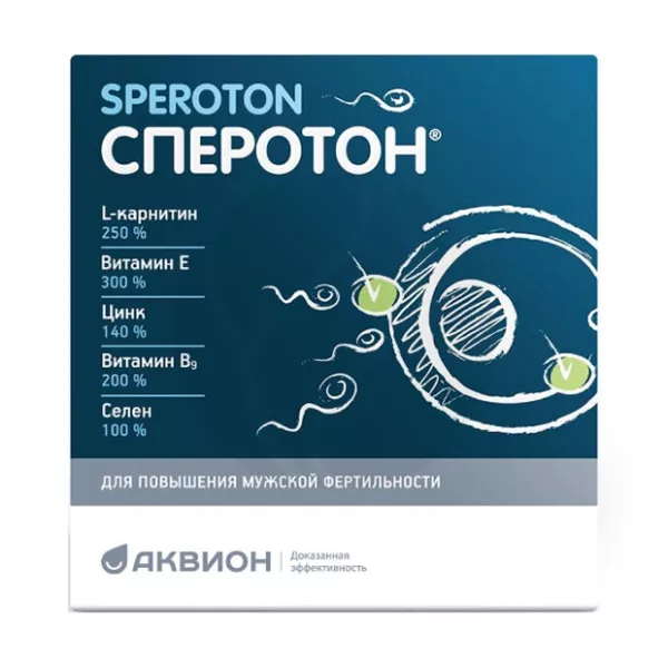 Изображение товара Сперотон порошок 5г №30 для повышения мужской фертильности и энергии