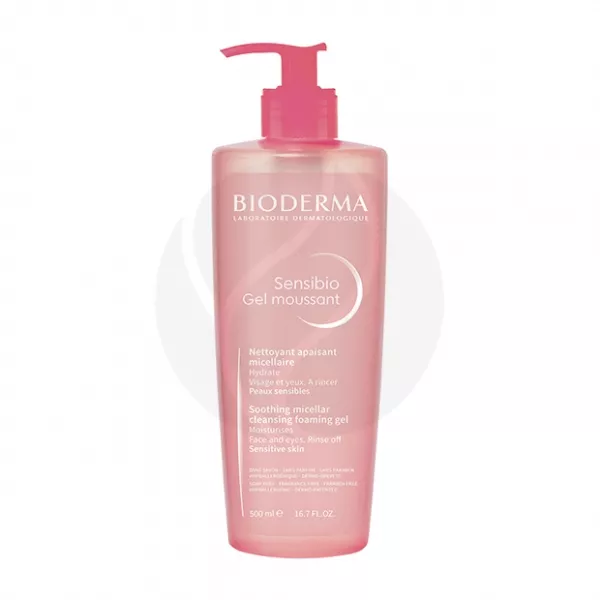 Изображение товара Гель для умывания Bioderma Sensibio для чувствительной кожи 500мл Изображение товара Гель для умывания Bioderma Sensibio для чувствительной кожи 500мл