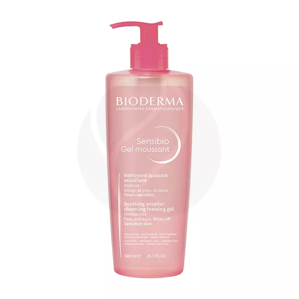 Изображение товара Bioderma Sensibio гель очищающий для чувствительной кожи 500мл