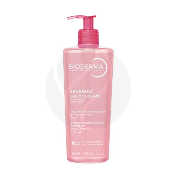 Изображение товара Гель для умывания Bioderma Sensibio для чувствительной кожи 500мл Изображение товара Гель для умывания Bioderma Sensibio для чувствительной кожи 500мл