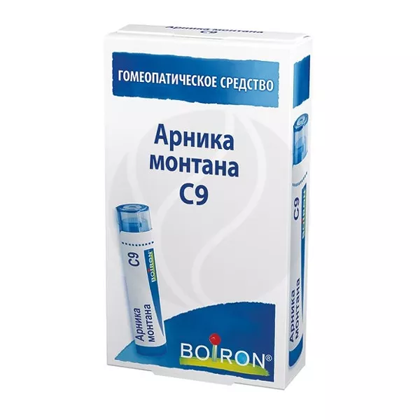 Изображение товара Арника Монтана С9 гранулы 4г для лечения травм и ушибов Изображение товара Арника Монтана С9 гранулы 4г для лечения травм и ушибов